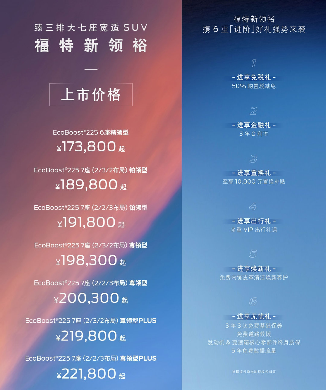 售價(jià)17.38萬(wàn)元起，福特新款領(lǐng)裕正式上市